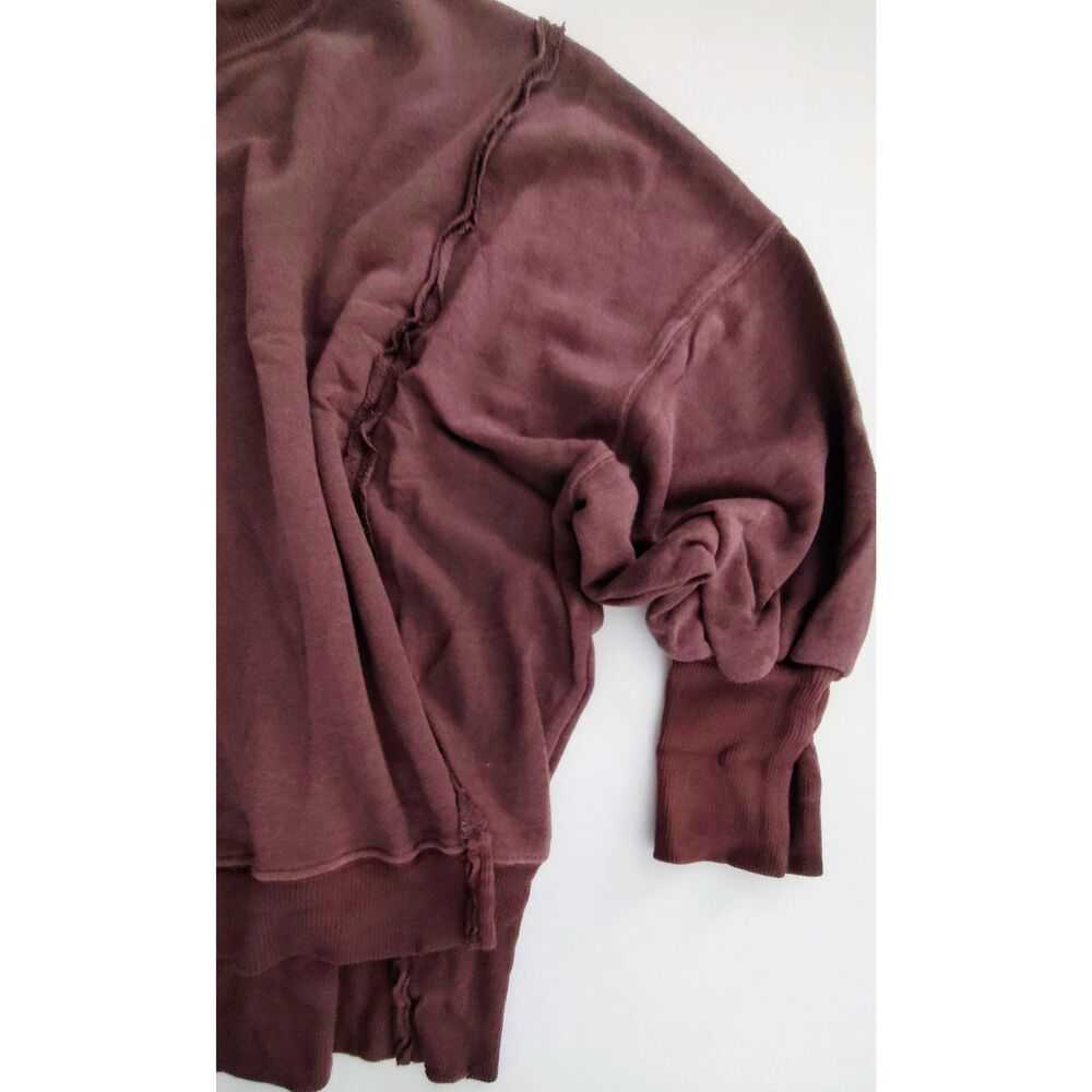 WE THE FREE FREE PEOPLE CAMDEN CHOCOLATE LOVE NWOT L - Picture 5 of 6